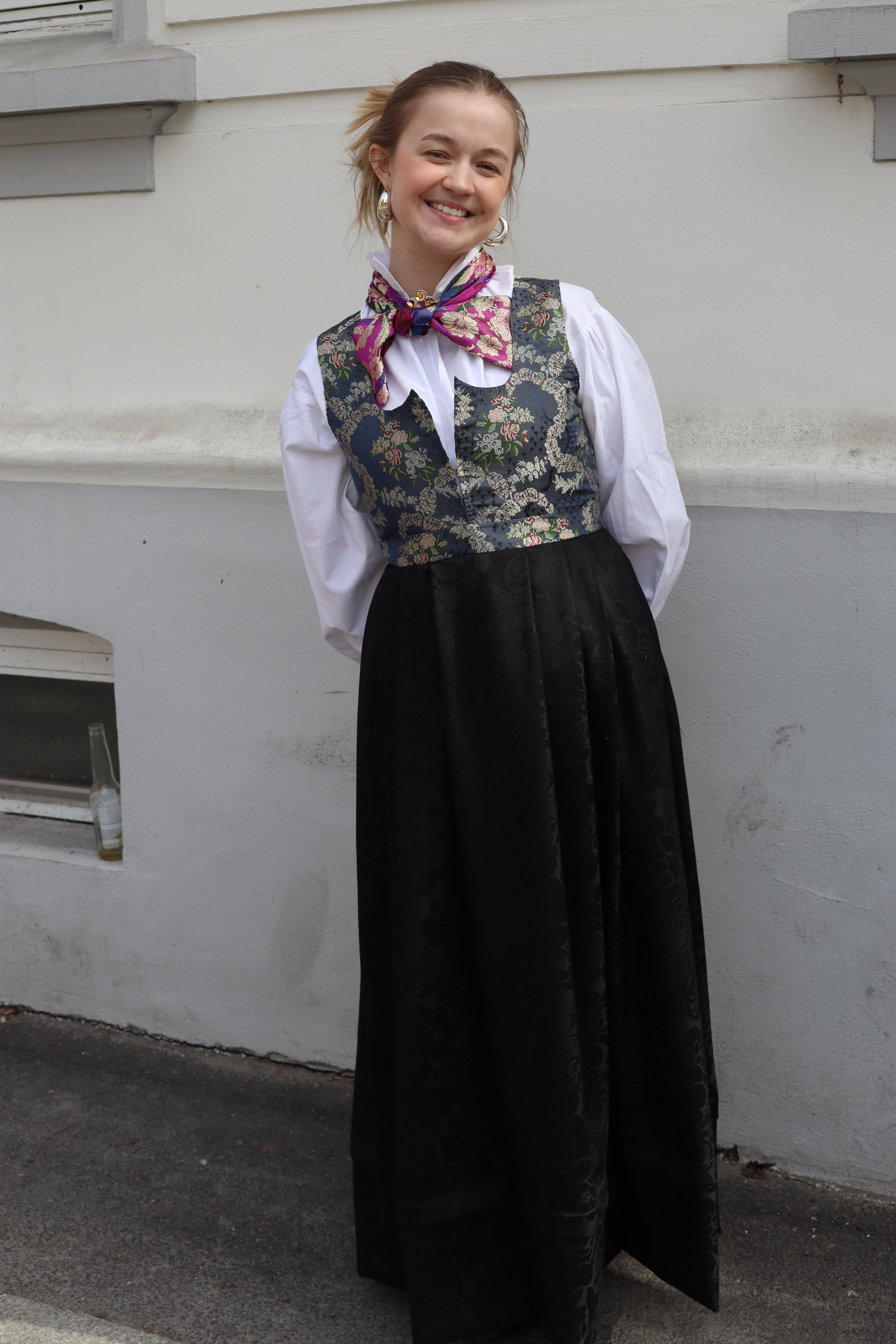 Gudbrandsdalen Damask-Kjol