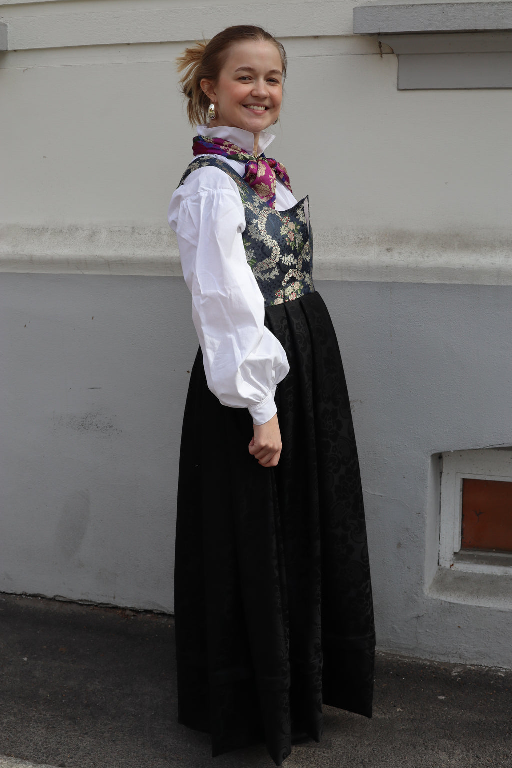Gudbrandsdalen Damask-Kjol