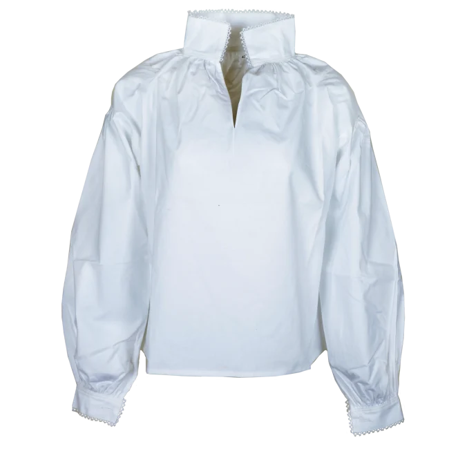 Bunadskjorte m/ nupereller dame