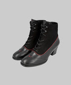 Klara støvel m/ rød kant