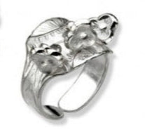 Nordlandsring liten, hvit