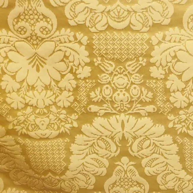 Lyonnais damask 140cm Gul